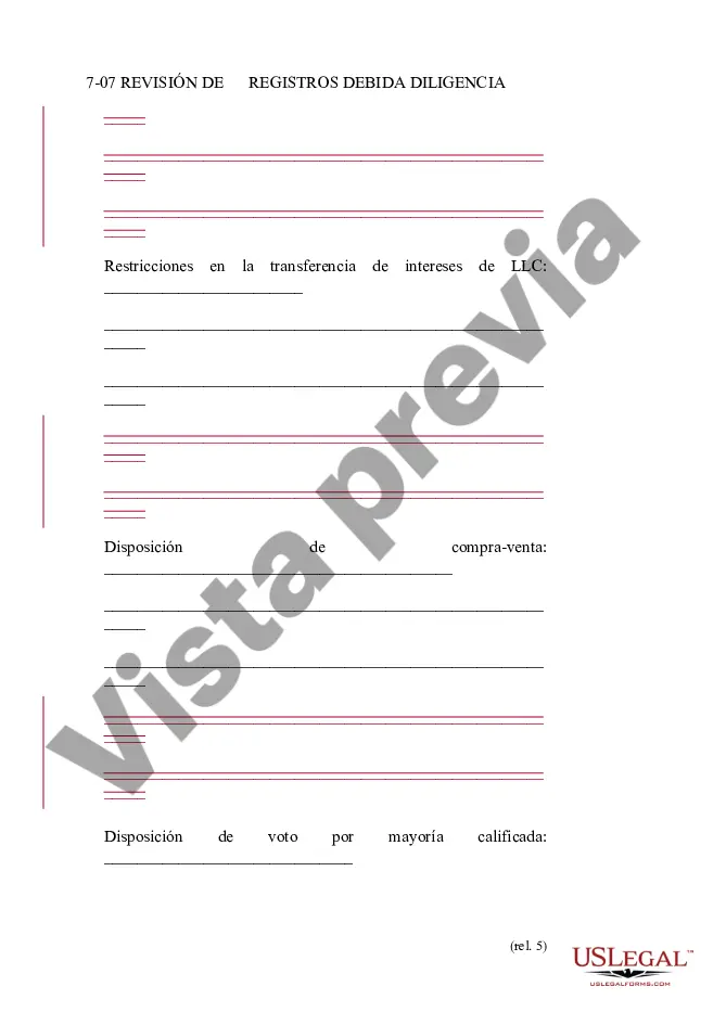 Preview Resumen de datos de la compañía de responsabilidad limitada