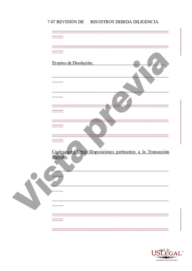 Preview Resumen de datos de la compañía de responsabilidad limitada