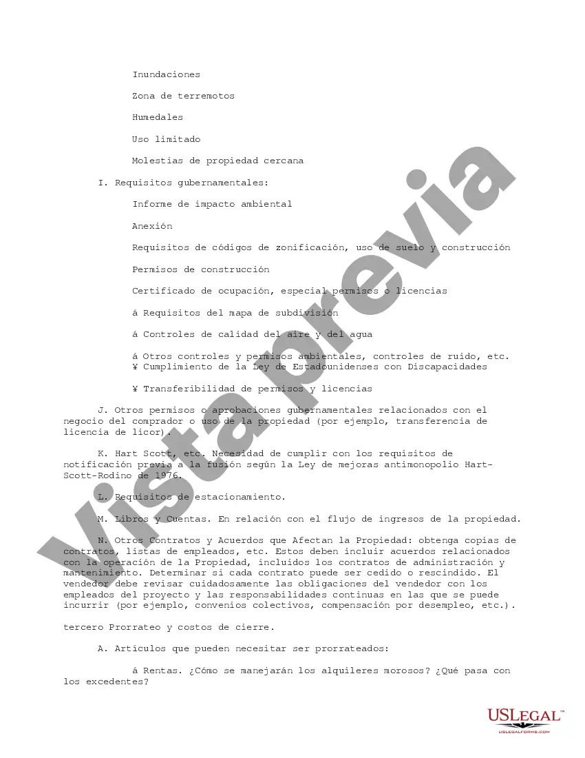 Get Título y lista de verificación de asuntos relacionados Preview Título y lista de verificación de asuntos relacionados