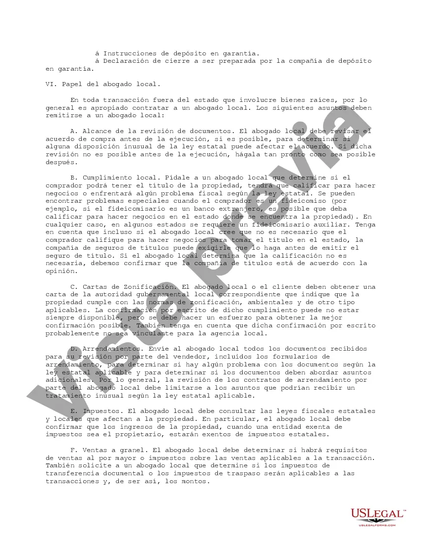 Get Título y lista de verificación de asuntos relacionados Preview Título y lista de verificación de asuntos relacionados