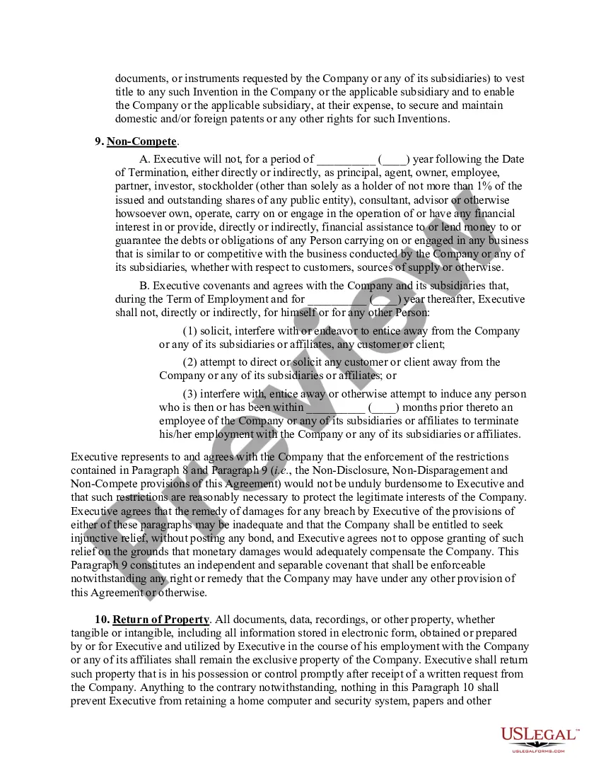 Preview Amended and Restated Employment Agreement