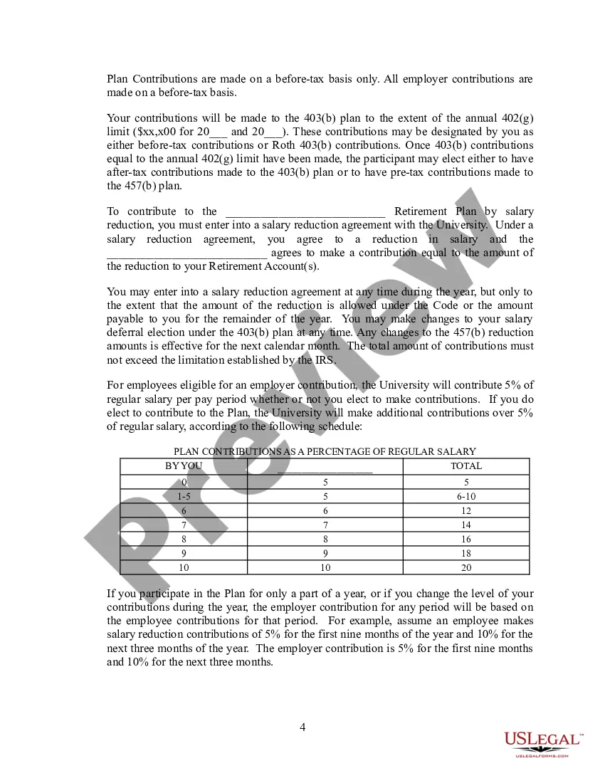 Get Summary Plan Description of University Retirement Plan Preview Summary Plan Description of University Retirement Plan