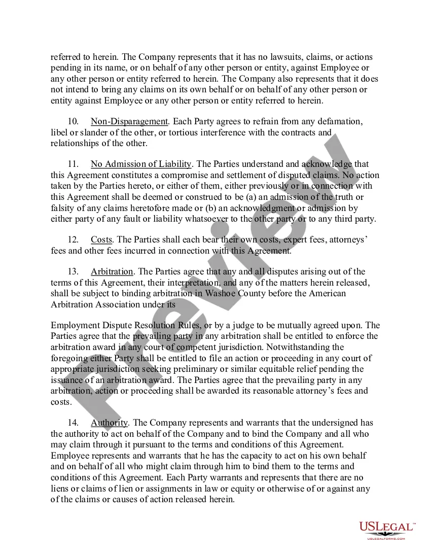 Get Separation Agreement and Mutual Release Preview Separation Agreement and Mutual Release