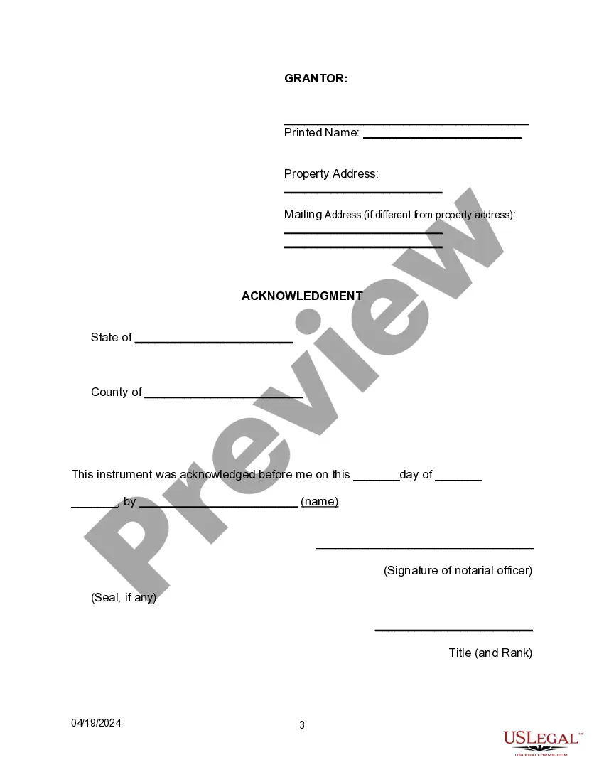 Preview EasementAccess-Single Person