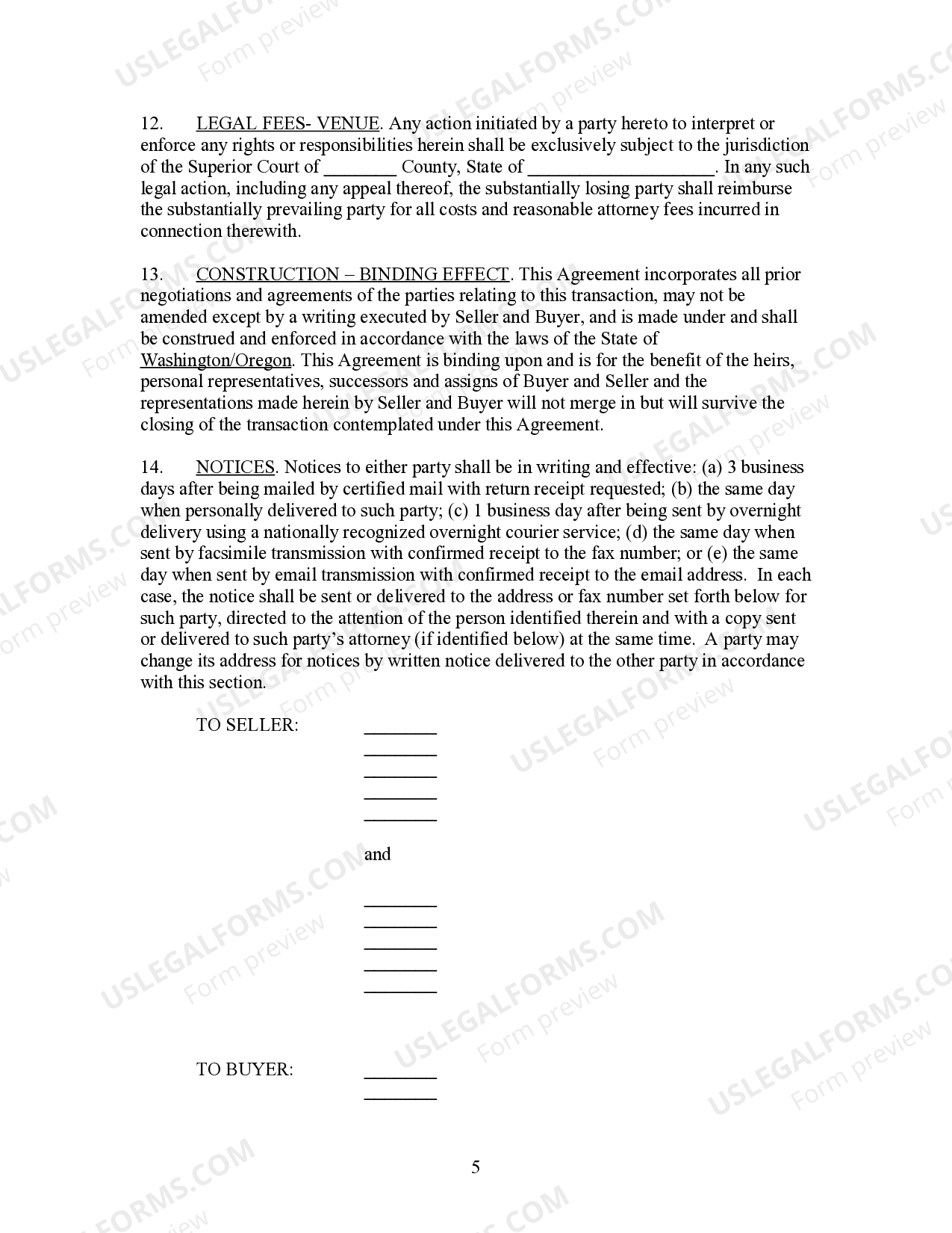 Deed of Easement for Sidewalk Purposes US Legal Forms