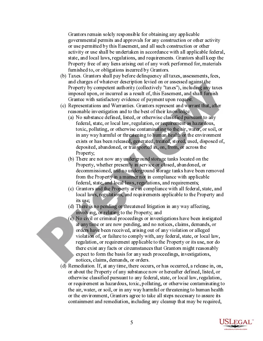 Get Deed of Conservation Easement Preview Deed of Conservation Easement