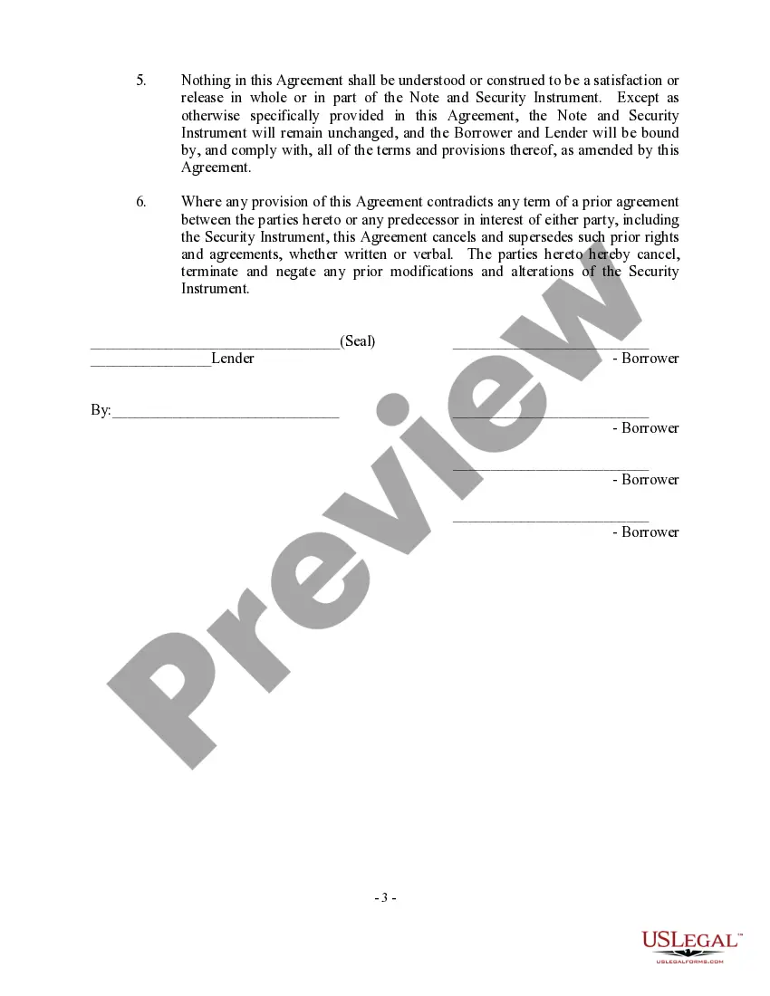 Get Loan Modification Agreement - Multistate Preview Loan Modification Agreement - Multistate