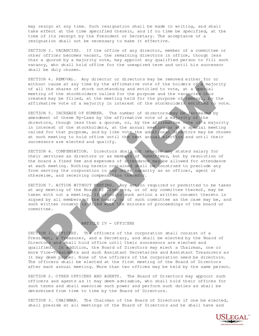 Get Bylaws of Lorelei Corporation Preview Bylaws of Lorelei Corporation