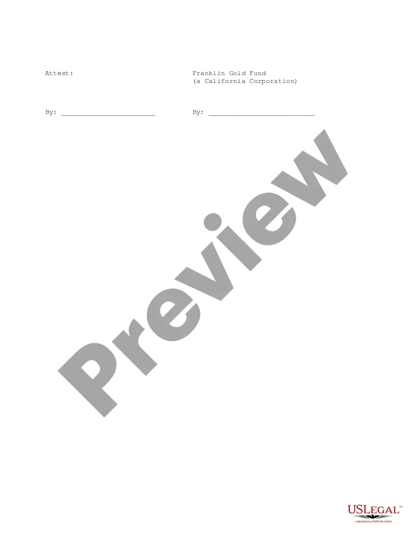 Get Plan of Reorganization between Franklin Gold Fund and Franklin Gold and Precious Metals Fund Preview Plan of Reorganization between Franklin Gold Fund and Franklin Gold and Precious Metals Fund