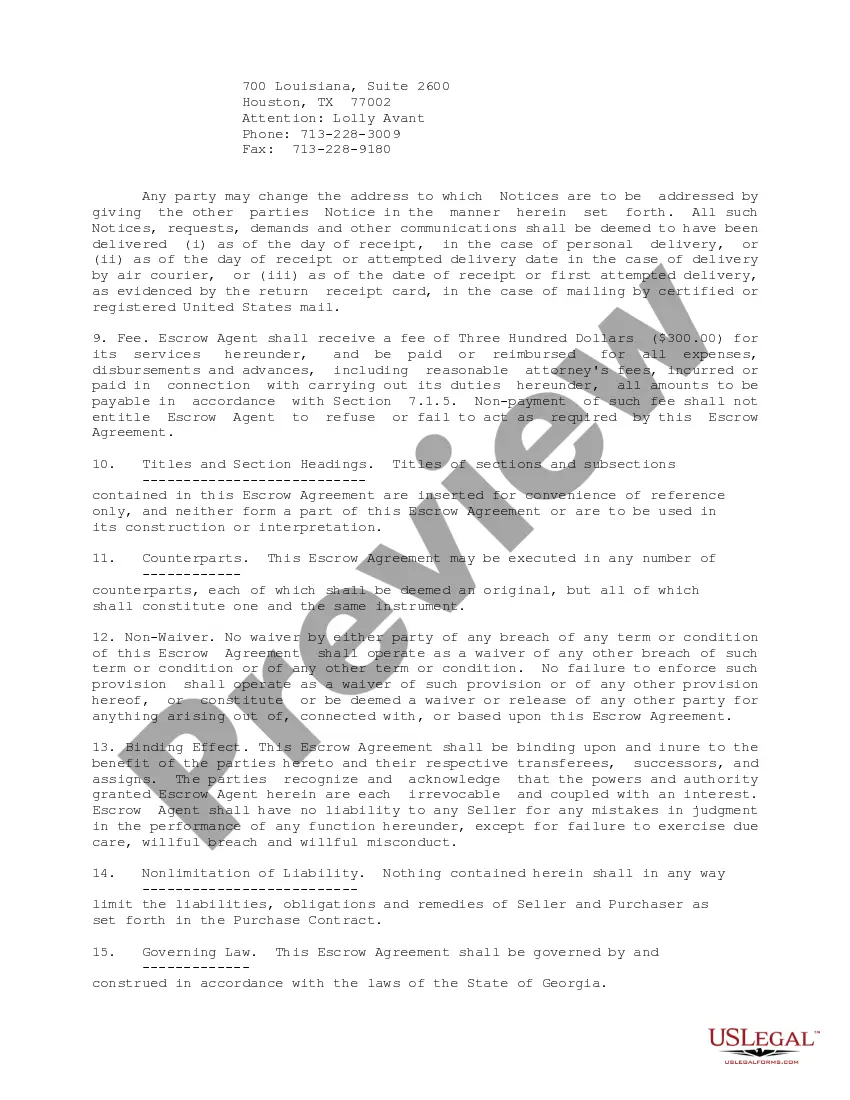 Get Escrow Agreement between Johnstown Consolidated Income Partners and The Cadle Co. Preview Escrow Agreement between Johnstown Consolidated Income Partners and The Cadle Co.