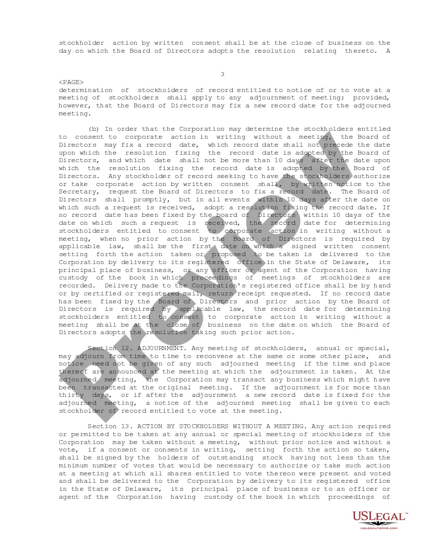 Preview Bylaws of NBT Bancorp, Inc.