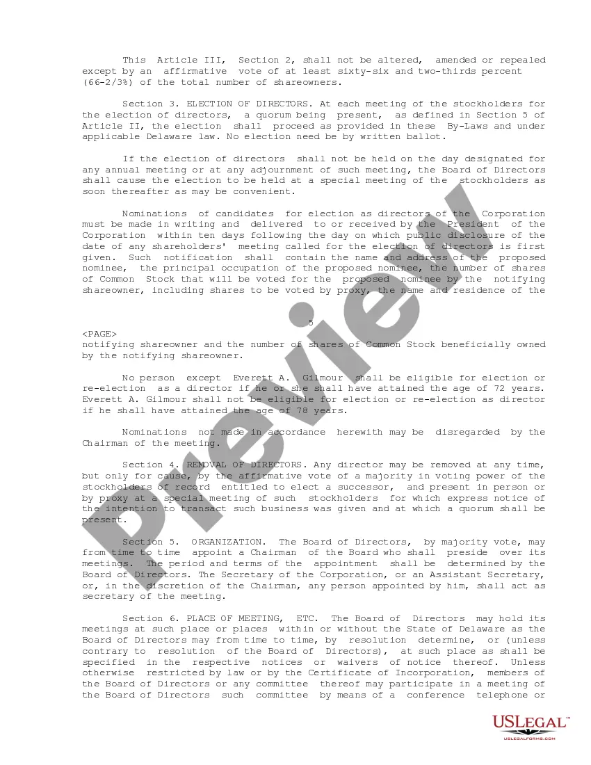 Preview Bylaws of NBT Bancorp, Inc.