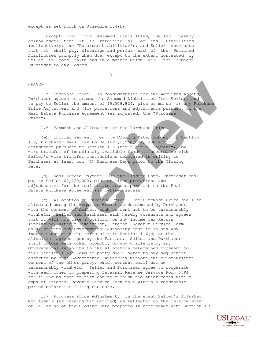 Get Sample Asset Purchase Agreement between Warner Power, LLC, Warner Power Conversion, LLC, WPI Power Systems, Inc., WPI Electronics, Inc. and WPI Group, Inc. Preview Sample Asset Purchase Agreement between Warner Power, LLC, Warner Power Conversion, LLC, WPI Power Systems, Inc., WPI Electronics, Inc. and WPI Group, Inc.