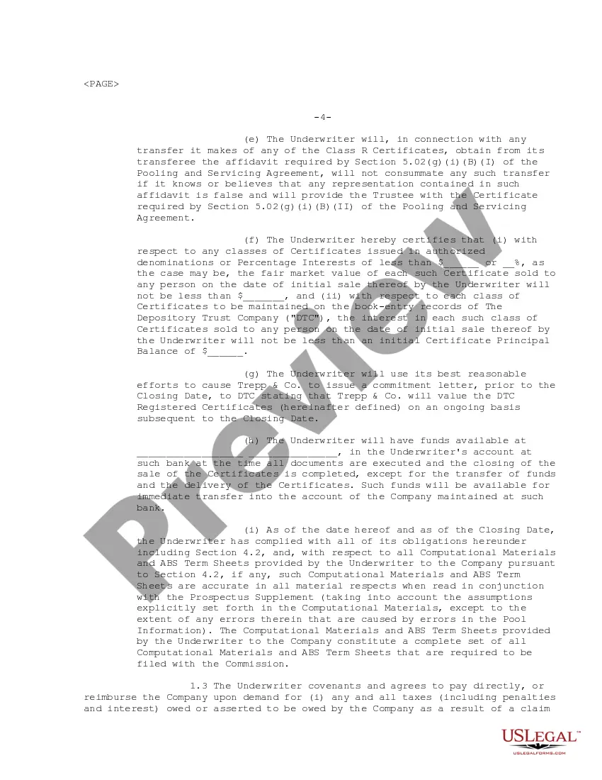 Get Underwriting Agreement of Ameriquest Mortgage Securities, Inc. Preview Underwriting Agreement of Ameriquest Mortgage Securities, Inc.