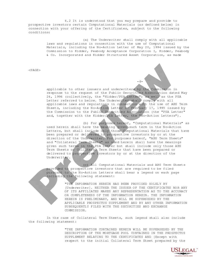 Get Underwriting Agreement of Ameriquest Mortgage Securities, Inc. Preview Underwriting Agreement of Ameriquest Mortgage Securities, Inc.