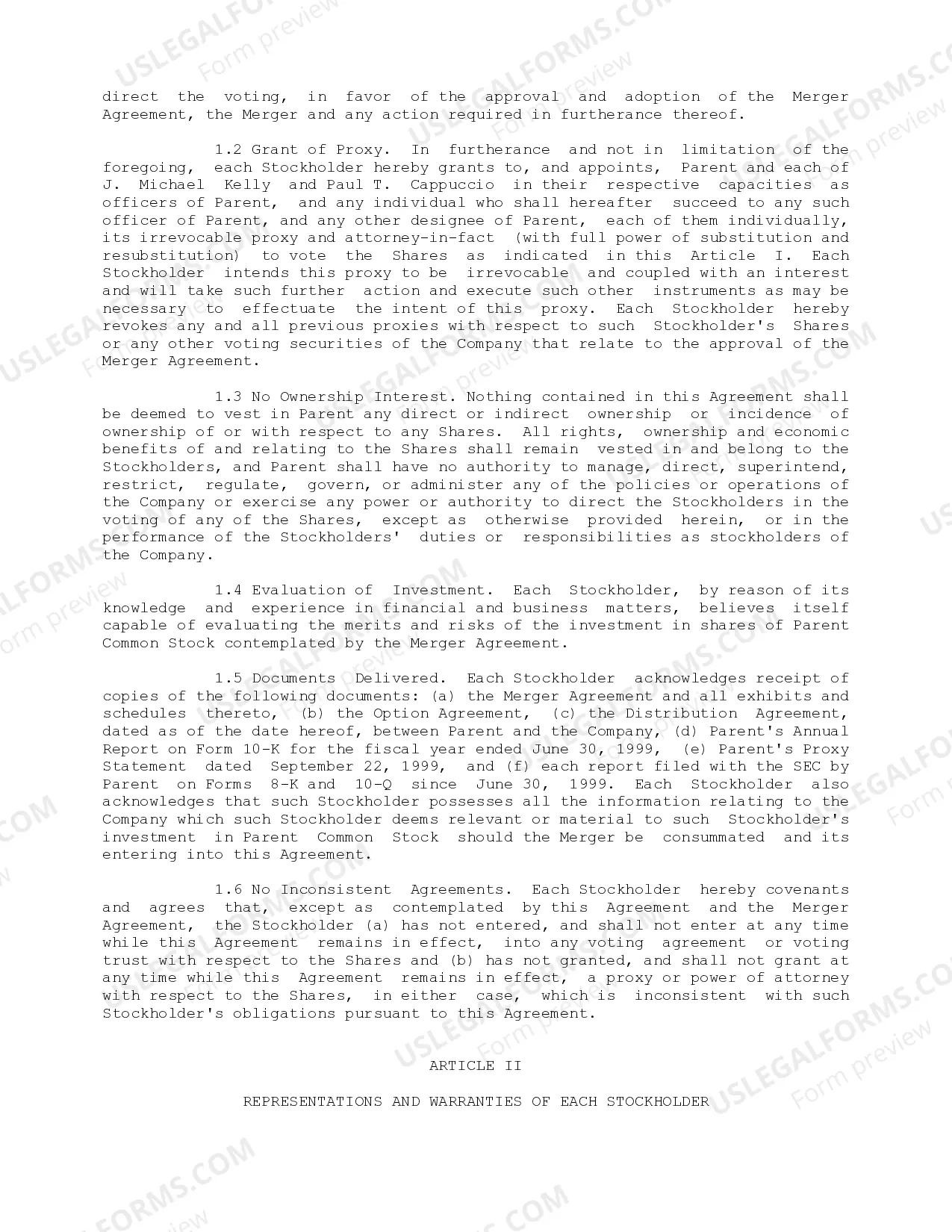 Preview Stockholders Agreement between America Online, Inc., MQ Acquisition, Inc., and Mapquest.Com, Inc.