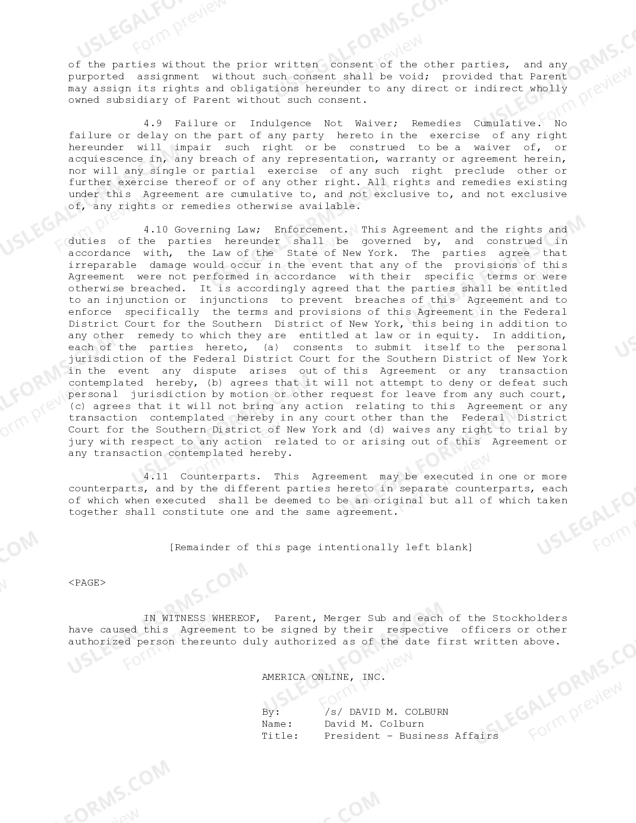 Preview Stockholders Agreement between America Online, Inc., MQ Acquisition, Inc., and Mapquest.Com, Inc.