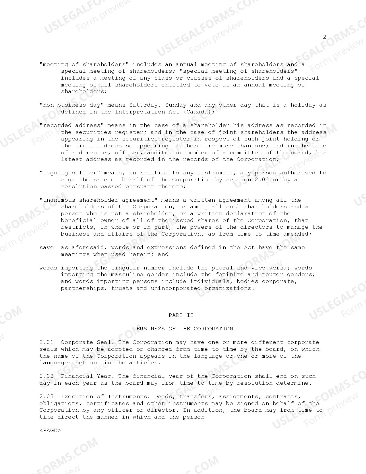 Preview Bylaws No. 1 of Canadian Drawn Steel Co., Inc.