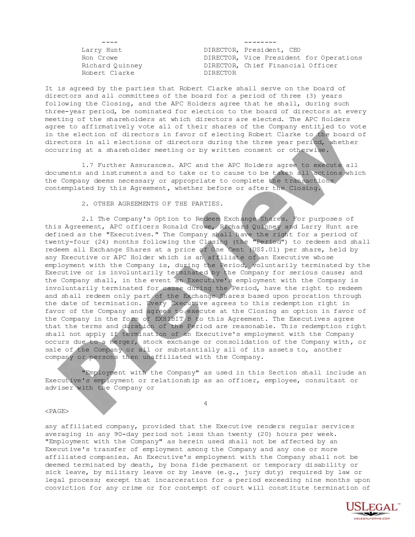 Get Plan of Reorganization of APC Telecommunications, and between Propaint Sys., Access Power Canada, Inc Preview Plan of Reorganization of APC Telecommunications, and between Propaint Sys., Access Power Canada, Inc