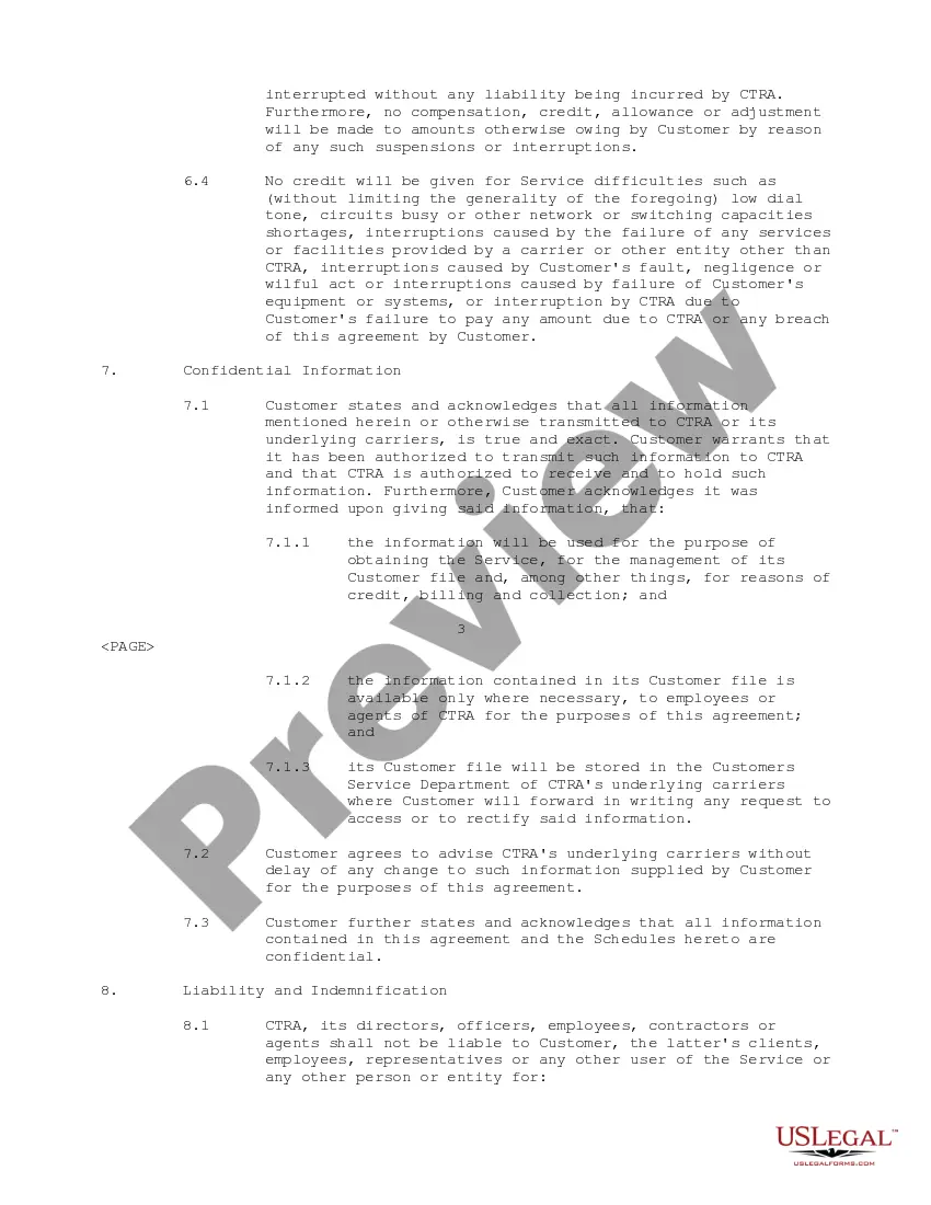 Get Customer Service Agreement between Canadian Telecom Resellers Alliance and APC Telecom, Inc. Preview Customer Service Agreement between Canadian Telecom Resellers Alliance and APC Telecom, Inc.