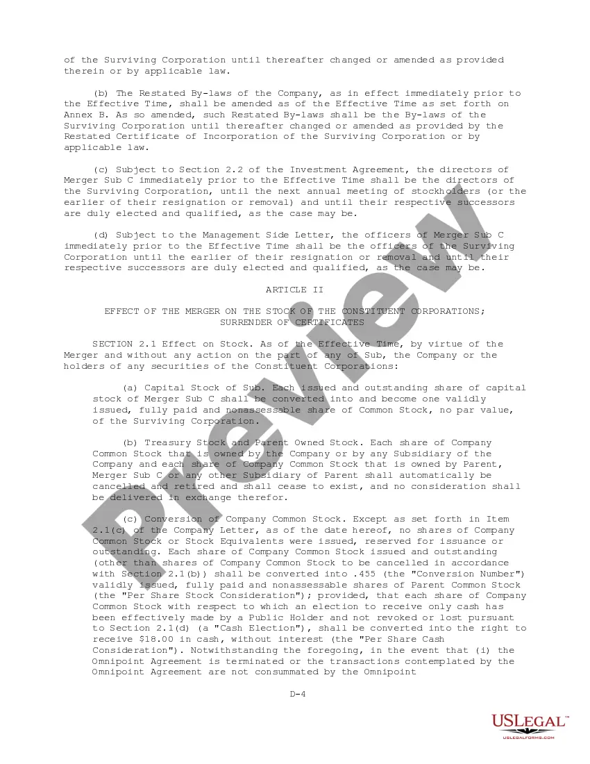 Get Plan of Reorganization among Voicestream Wireless Corp., Voicestream Wireless Holding Corporation Preview Plan of Reorganization among Voicestream Wireless Corp., Voicestream Wireless Holding Corporation