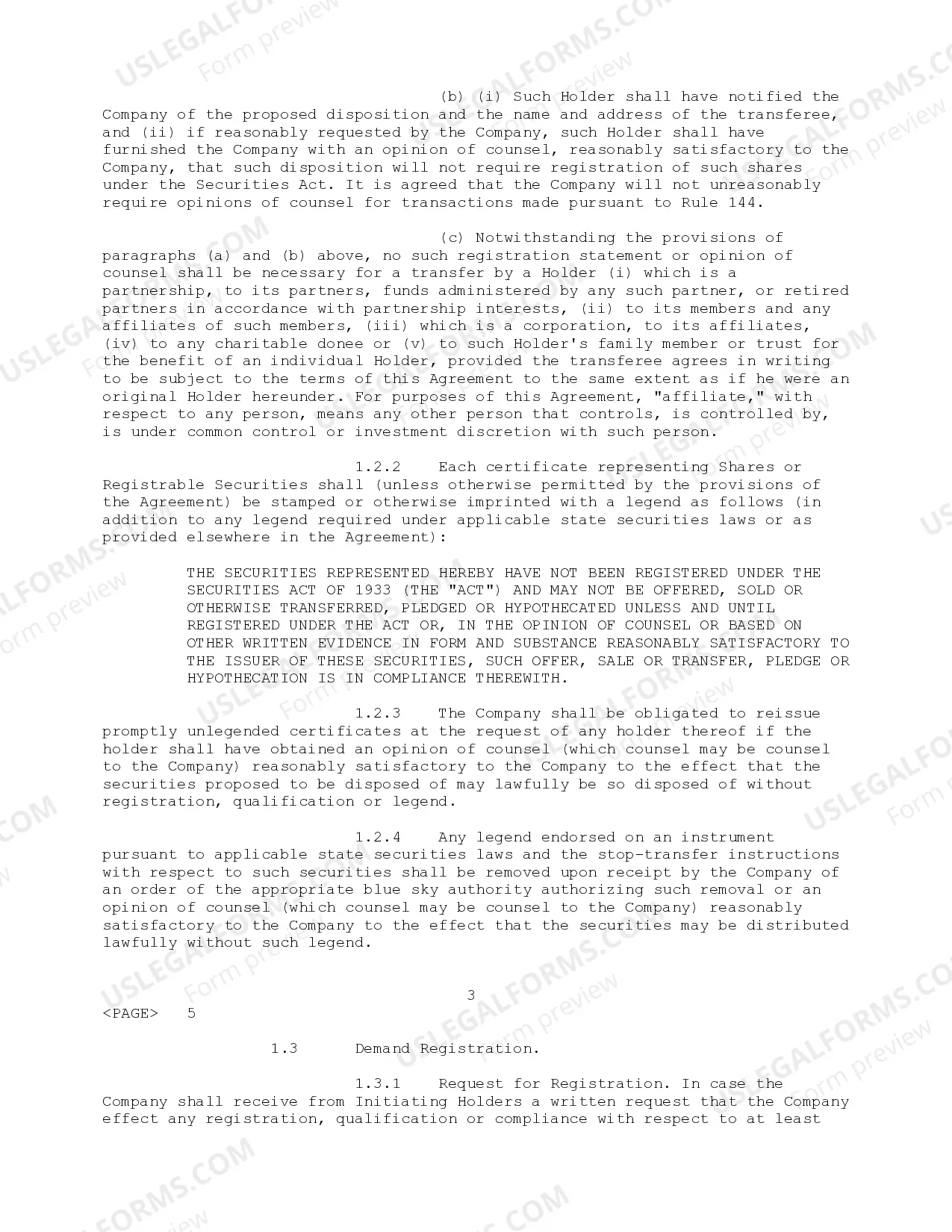 Preview Investors' Rights Agreement between Telocity, Inc., Existing Holders, and Founders