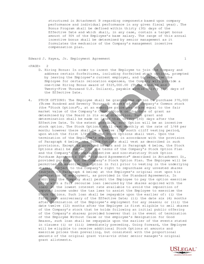 Get Sample Employment Agreement between Telocity, Inc. and Executive Vice President and Chief Financial Officer Preview Sample Employment Agreement between Telocity, Inc. and Executive Vice President and Chief Financial Officer