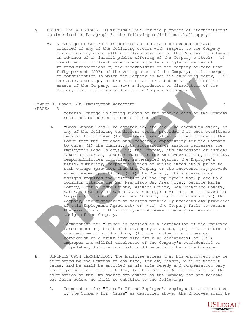 Get Sample Employment Agreement between Telocity, Inc. and Executive Vice President and Chief Financial Officer Preview Sample Employment Agreement between Telocity, Inc. and Executive Vice President and Chief Financial Officer