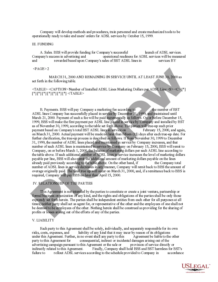 Get Market Development Agreement Preview Market Development Agreement