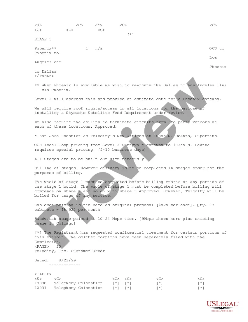 Get Service Level Agreement between Level 3 Private Line Services and customer Preview Service Level Agreement between Level 3 Private Line Services and customer