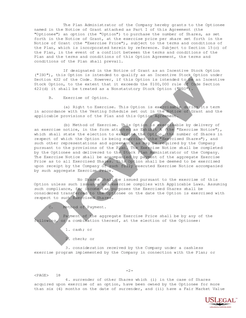 Get Stock Option Agreement of Turnstone Systems, Inc. Preview Stock Option Agreement of Turnstone Systems, Inc.