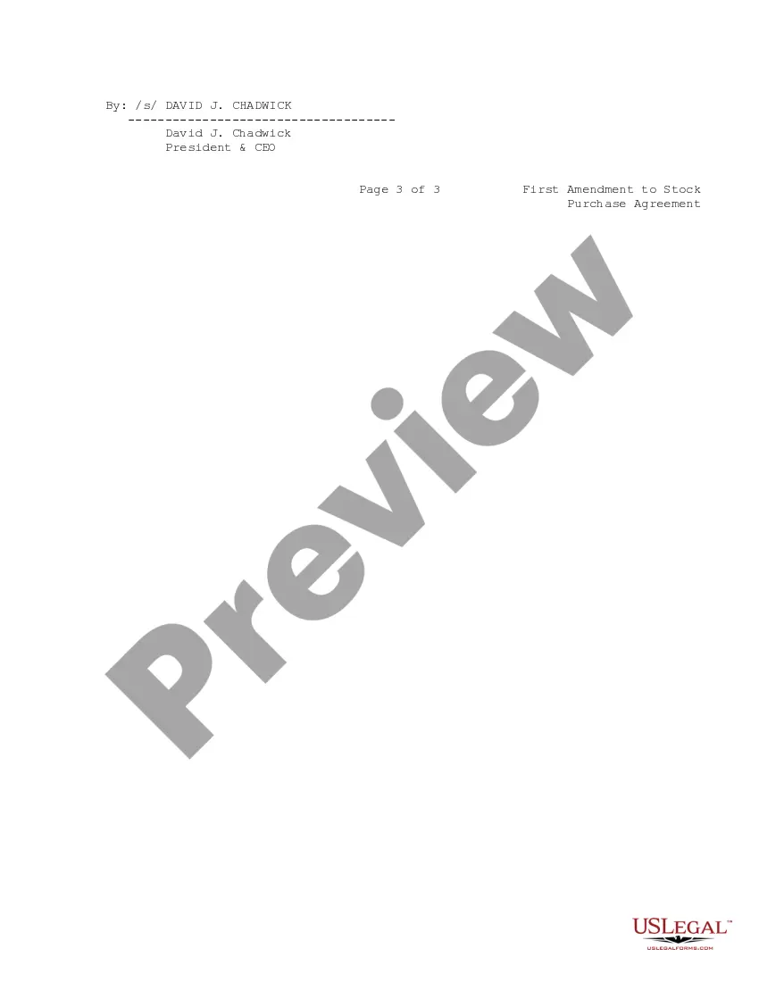 Get First Amendment to Sample Stock Purchase Agreement between Integrated Communication Networks, Inc. and PhoneXchange, Inc. Preview First Amendment to Sample Stock Purchase Agreement between Integrated Communication Networks, Inc. and PhoneXchange, Inc.