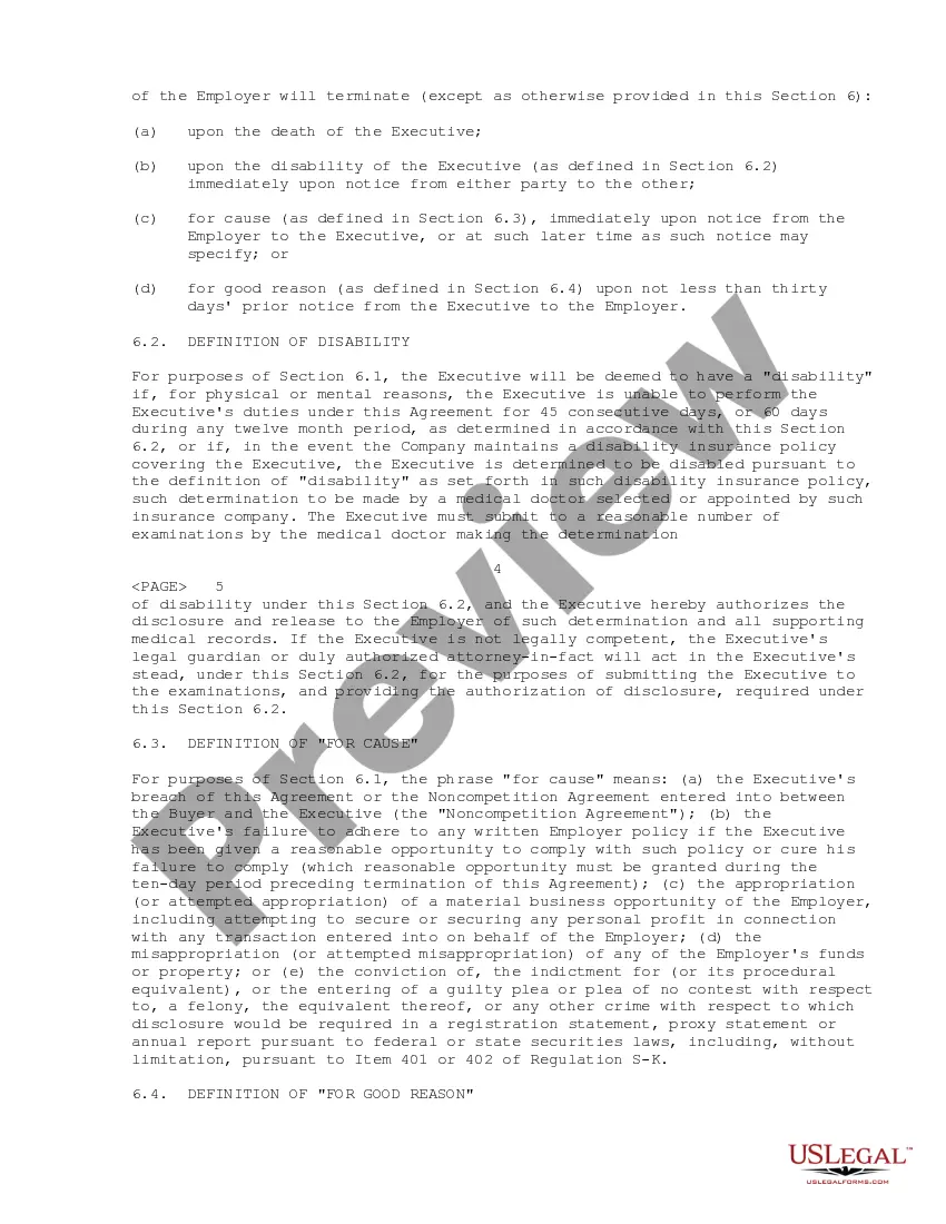 Get Sample Executive Employment Agreement for Global Access Pagers, Inc. Preview Sample Executive Employment Agreement for Global Access Pagers, Inc.
