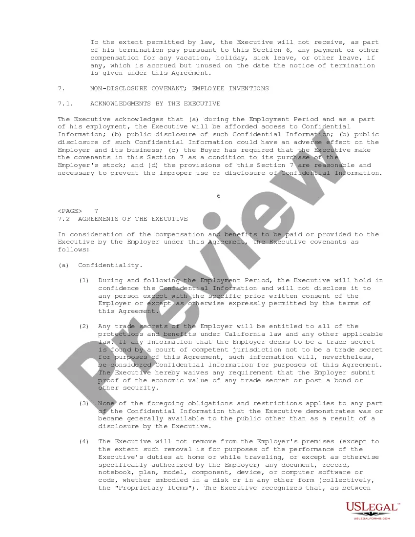 Get Sample Executive Employment Agreement for Global Access Pagers, Inc. Preview Sample Executive Employment Agreement for Global Access Pagers, Inc.