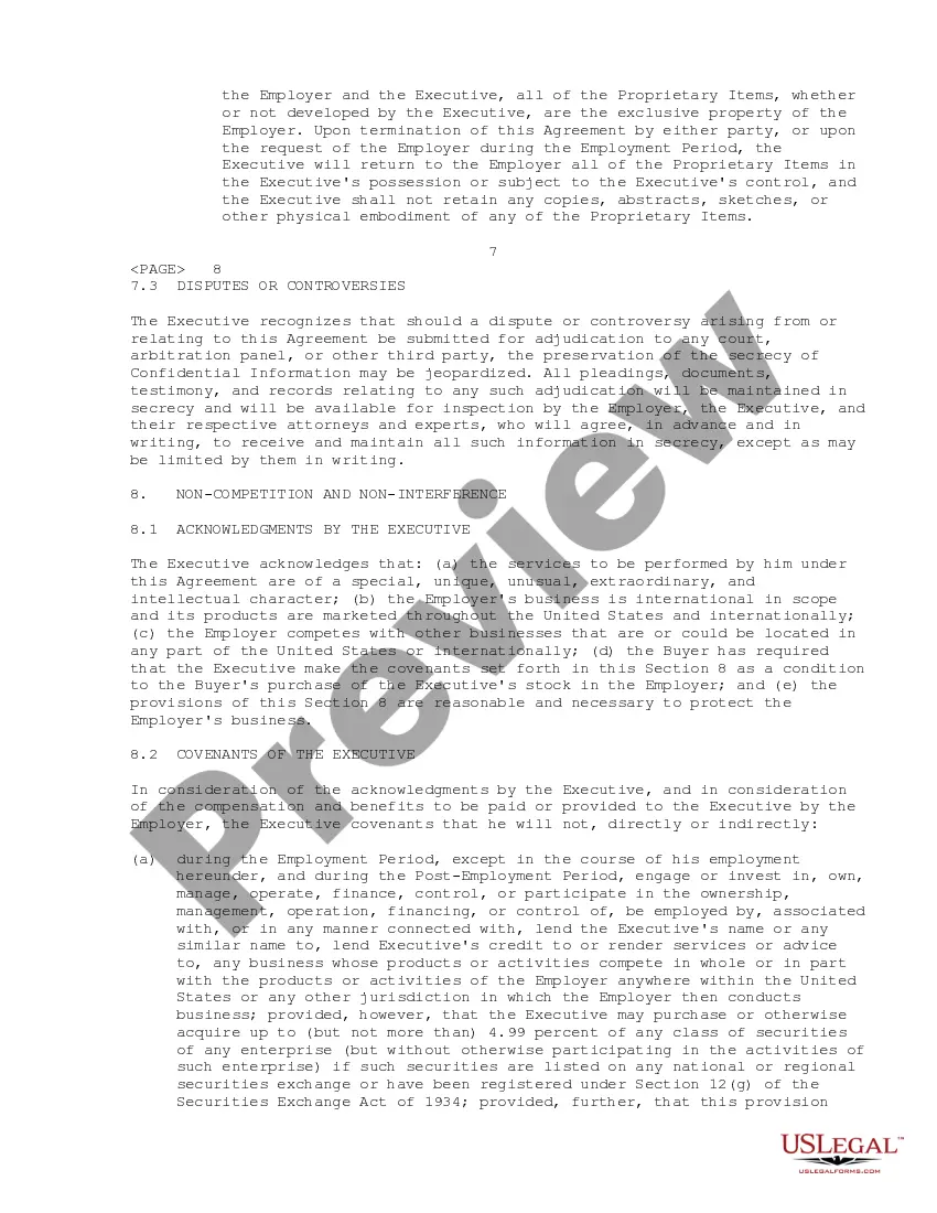 Get Sample Executive Employment Agreement for Global Access Pagers, Inc. Preview Sample Executive Employment Agreement for Global Access Pagers, Inc.
