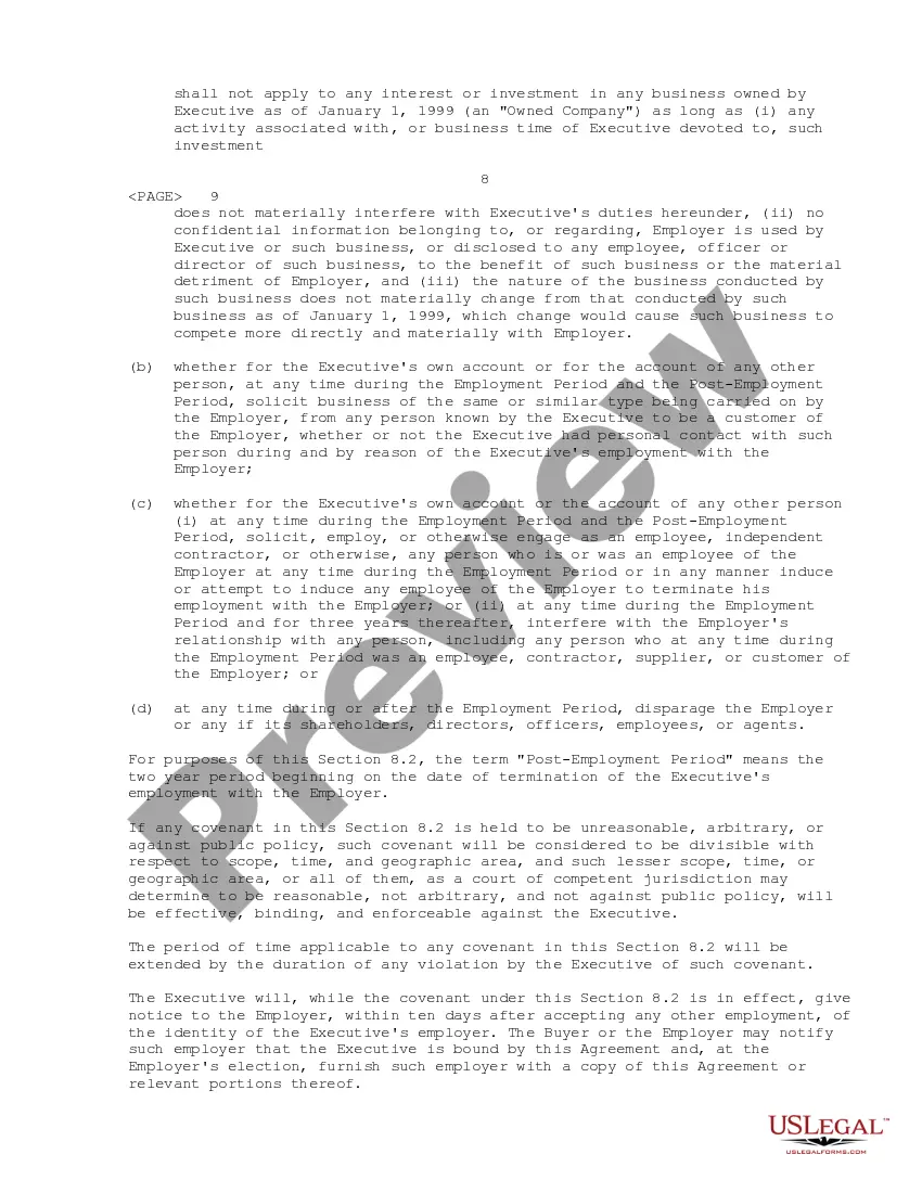 Get Sample Executive Employment Agreement for Global Access Pagers, Inc. Preview Sample Executive Employment Agreement for Global Access Pagers, Inc.