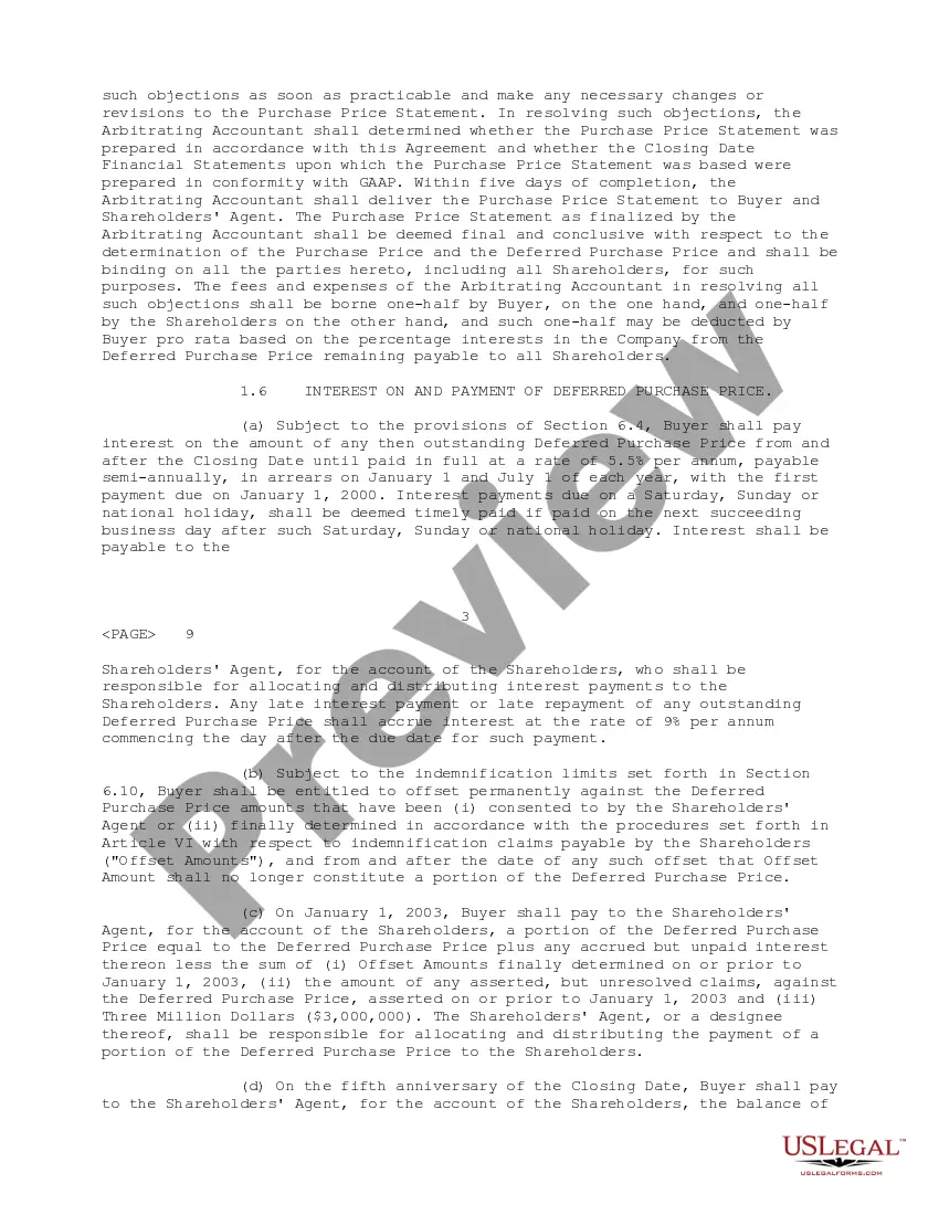 Get Sample Stock Purchase Agreement between Goshen Rubber Companies, Inc., shareholders and Wynn's International, Inc. Preview Sample Stock Purchase Agreement between Goshen Rubber Companies, Inc., shareholders and Wynn's International, Inc.