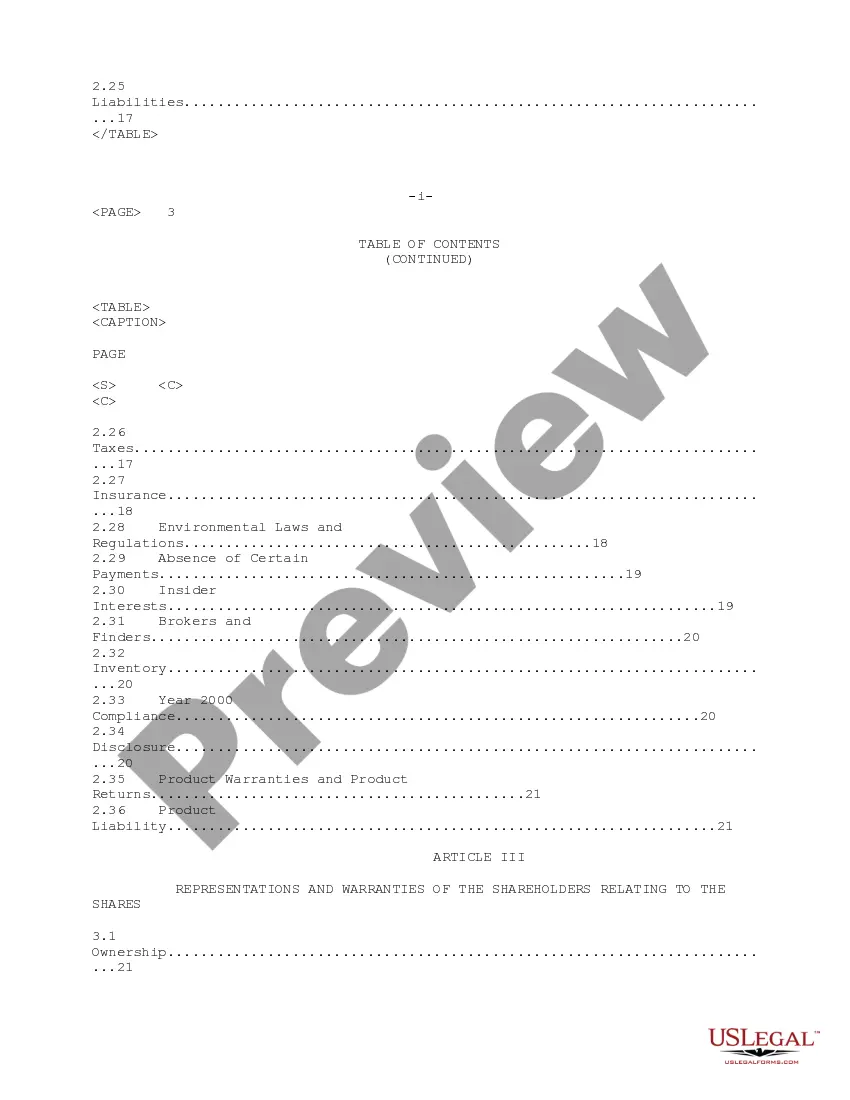 Get Sample Stock Purchase Agreement between Goshen Rubber Companies, Inc., shareholders and Wynn's International, Inc. Preview Sample Stock Purchase Agreement between Goshen Rubber Companies, Inc., shareholders and Wynn's International, Inc.