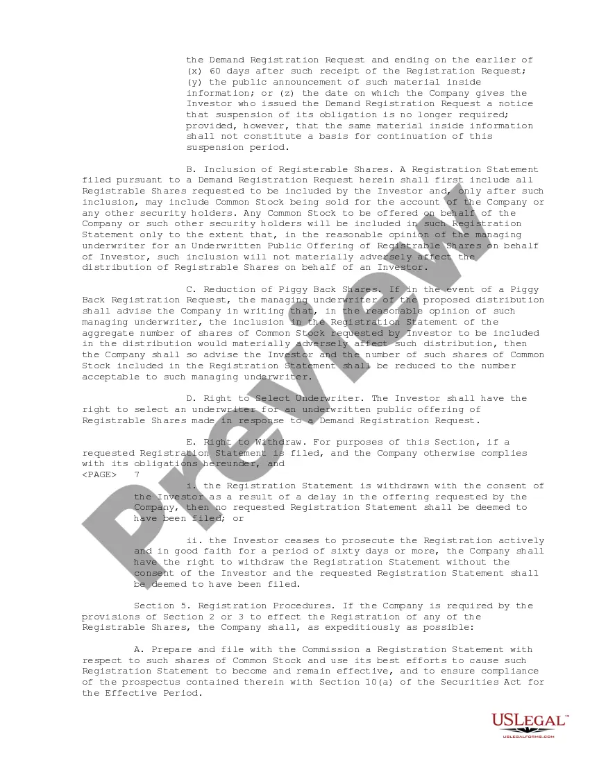 Preview Registration Rights Agreement between Chief Consolidated Mining Company and Dimeling