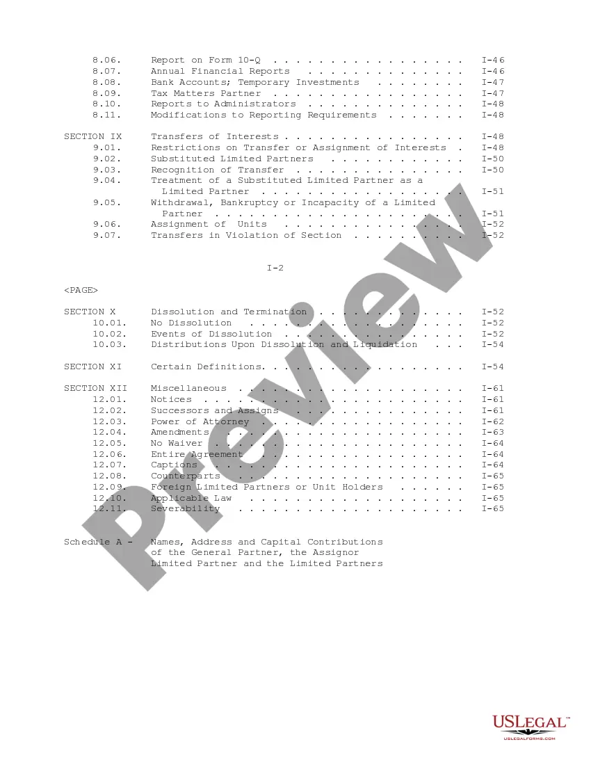sample-limited-partnership-agreement-between-shearson-regional-malls-inc-and-shearson-regional-malls-depositary-corp-sample-limited-partnership-agreement-us-legal-forms
