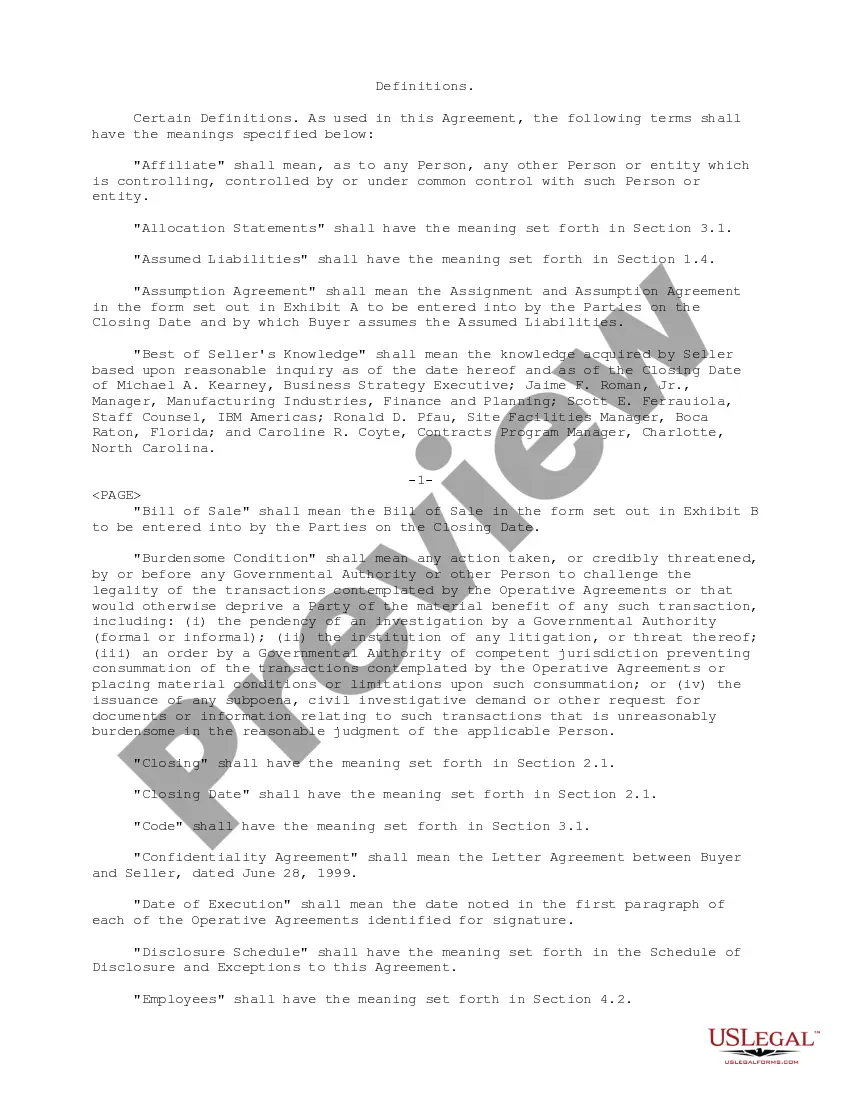 Get Sample Asset Purchase Agreement between RadiSys Corporation and International Business Machines Corporation - Sample Preview Sample Asset Purchase Agreement between RadiSys Corporation and International Business Machines Corporation - Sample