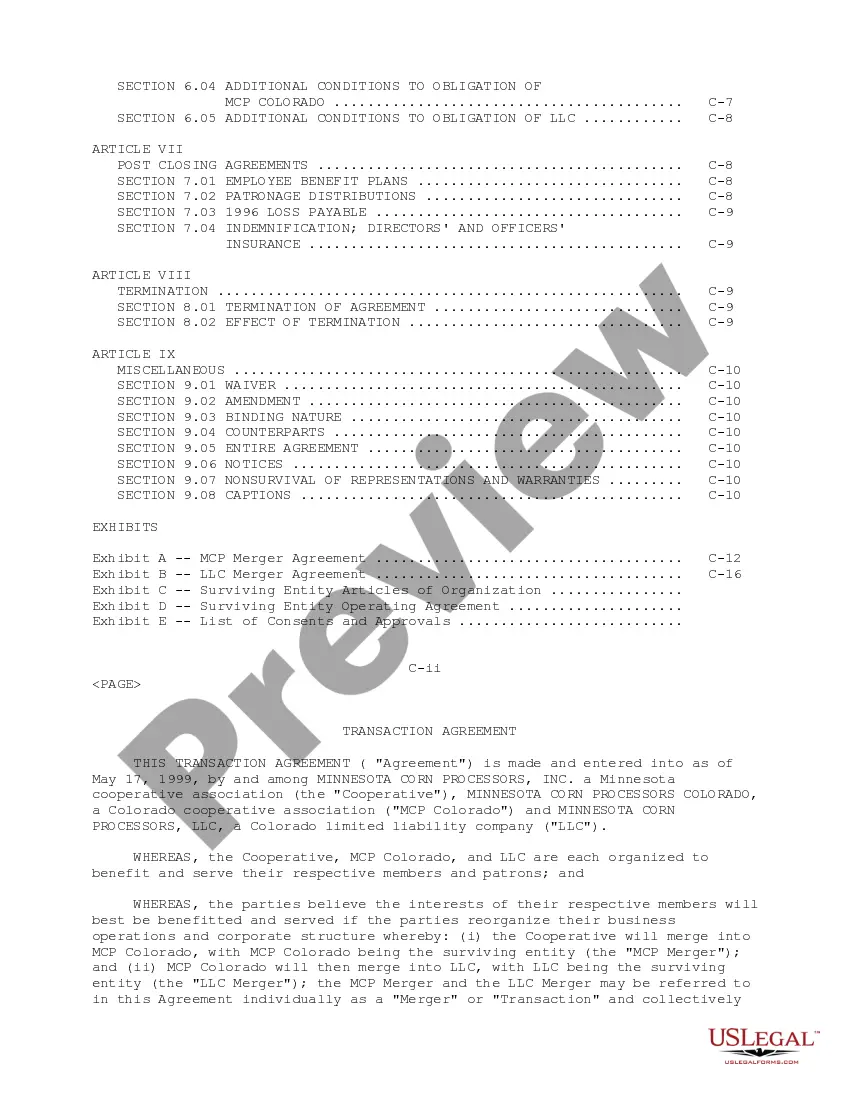 Get Transaction Agreement Preview Transaction Agreement