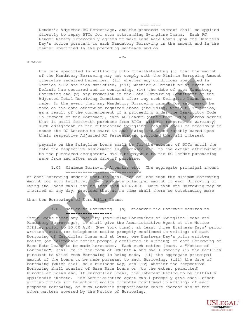 Get Credit Agreement between Unilab Corp, Various Lending Institutions, Bankers Trust Co and Merrill Lynch Capital Corp Preview Credit Agreement between Unilab Corp, Various Lending Institutions, Bankers Trust Co and Merrill Lynch Capital Corp