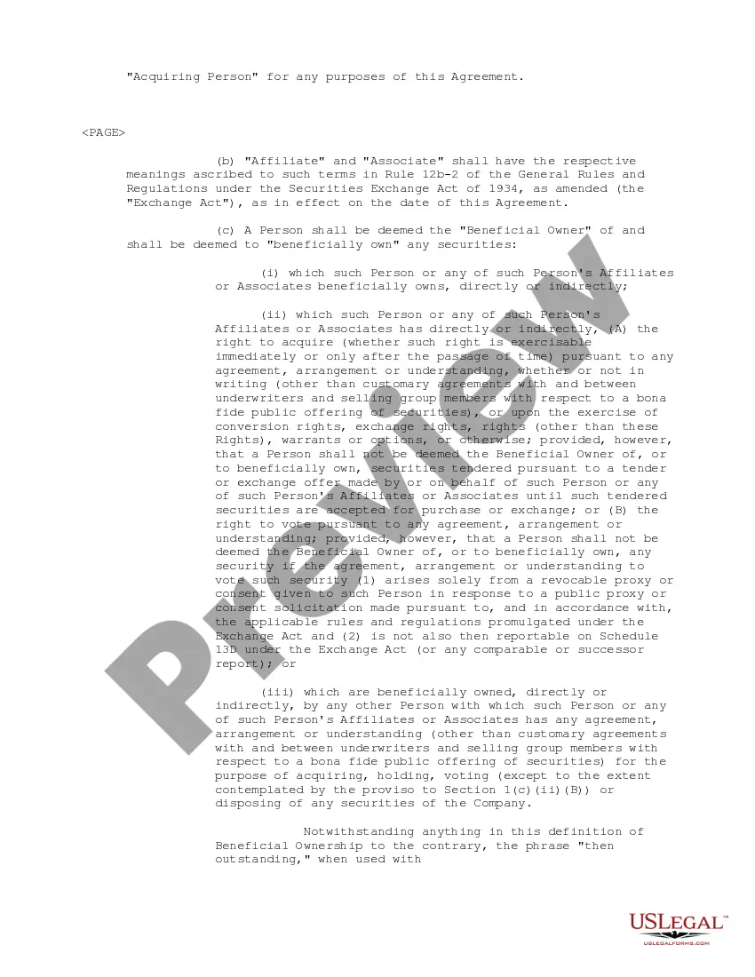 Get Rights Agreement between Monsanto Company and Equiserve Trust Company, N.A. Preview Rights Agreement between Monsanto Company and Equiserve Trust Company, N.A.