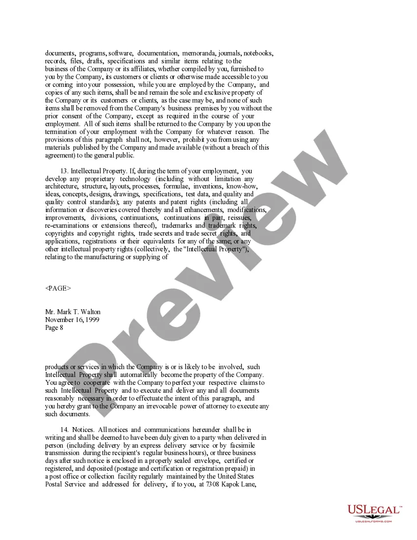 Get Sample Employment Agreement with agreement to provide management services Preview Sample Employment Agreement with agreement to provide management services