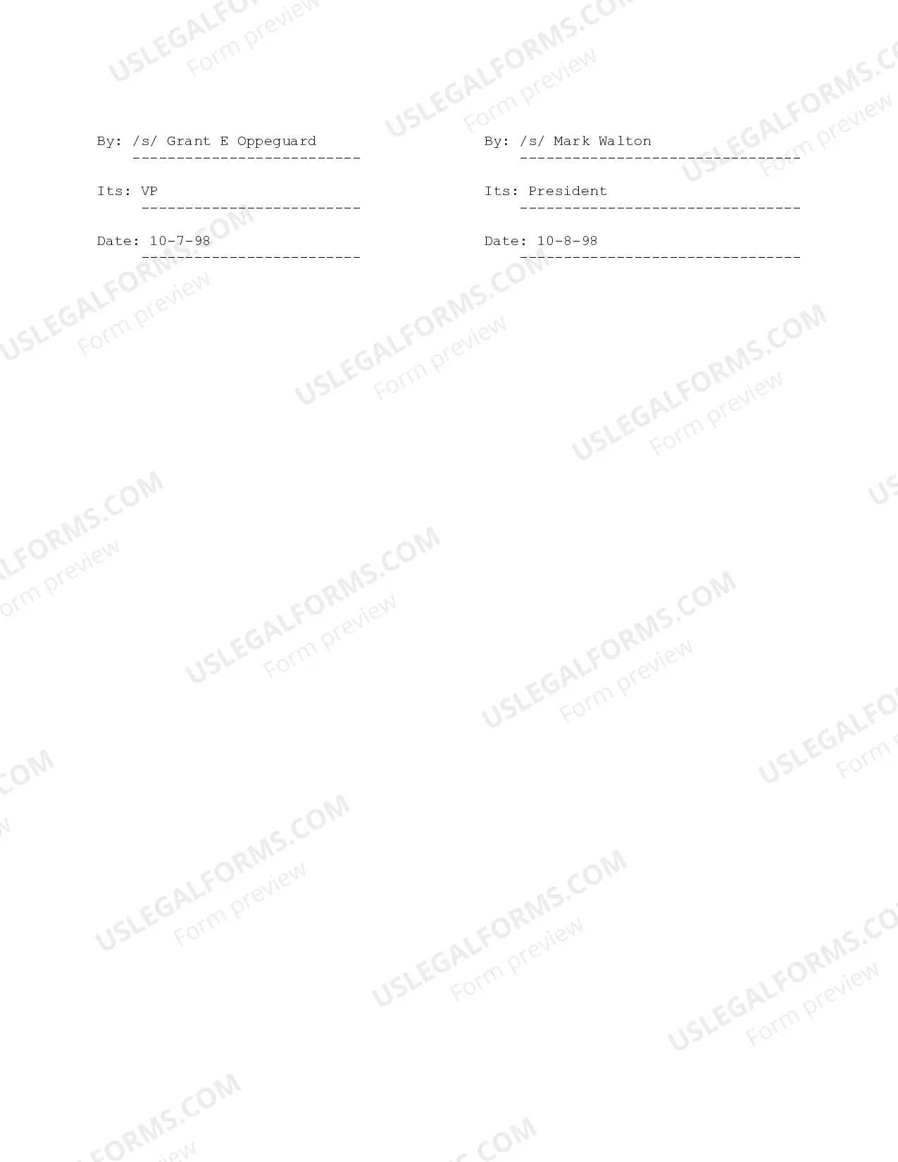 Preview Aquasport Master Dealer Agreement