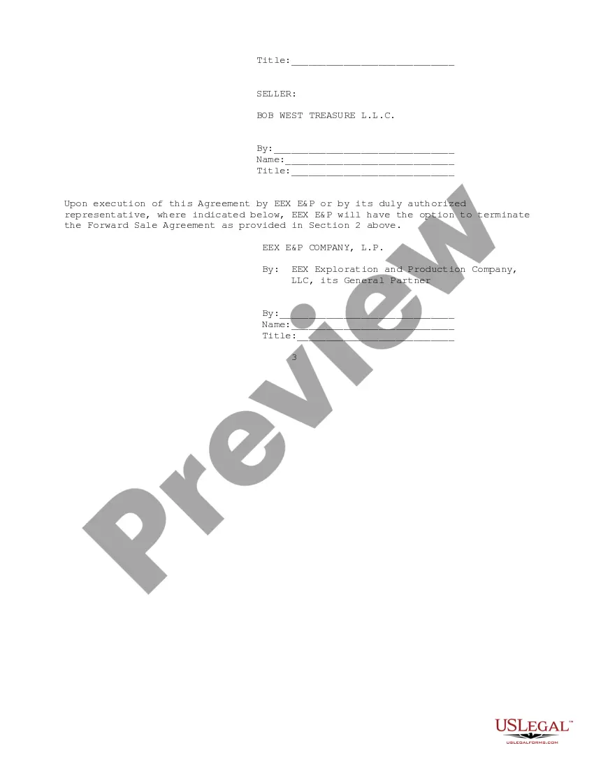 Get Call Agreement between EEX Capital, Inc. and Bob West Treasure, LLC Preview Call Agreement between EEX Capital, Inc. and Bob West Treasure, LLC
