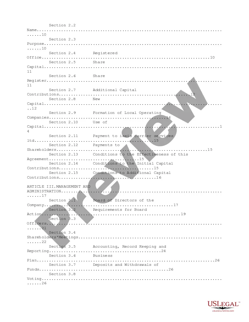 Get Shareholders Agreement Preview Shareholders Agreement