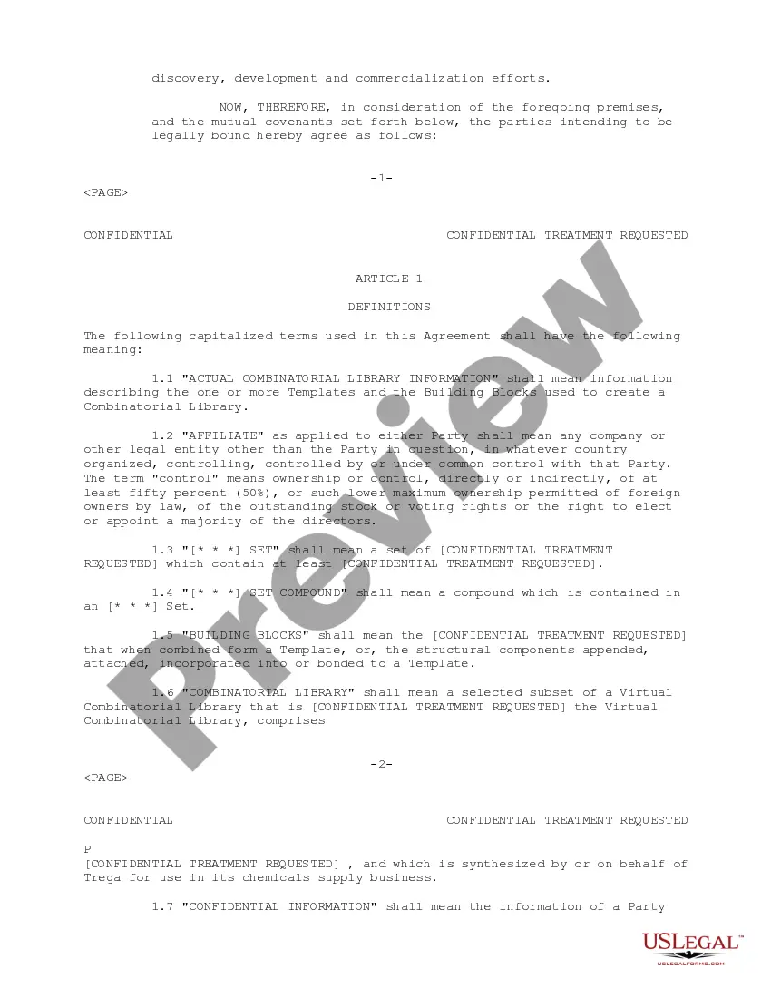 Preview Library Supply and Sublicense Agreement