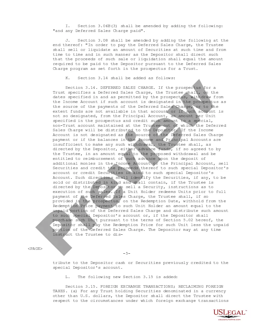 Get Trust Agreement Reference Trust Agreement between Dean Witter Reynolds, Inc. and The Bank of New York regarding Select Equity Trust Preview Trust Agreement Reference Trust Agreement between Dean Witter Reynolds, Inc. and The Bank of New York regarding Select Equity Trust
